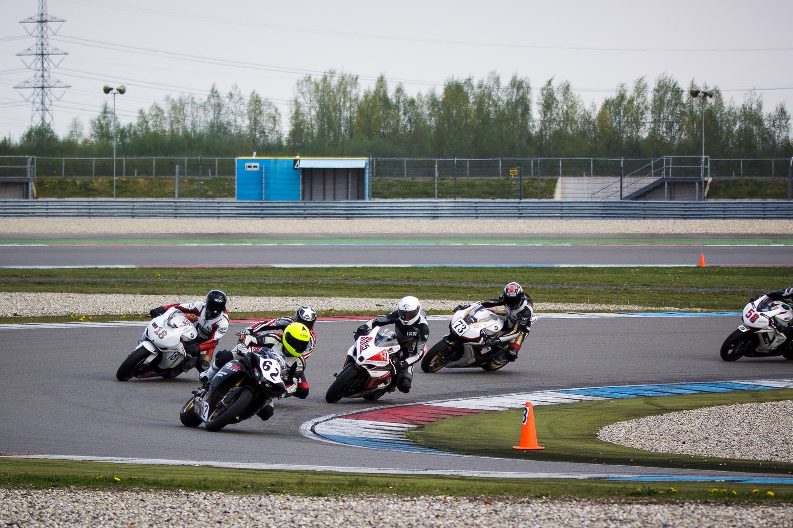 Strubben eerste ronde tijdens race wedstrijddag van de ZAC op 6 mei 2013 circuit Assen